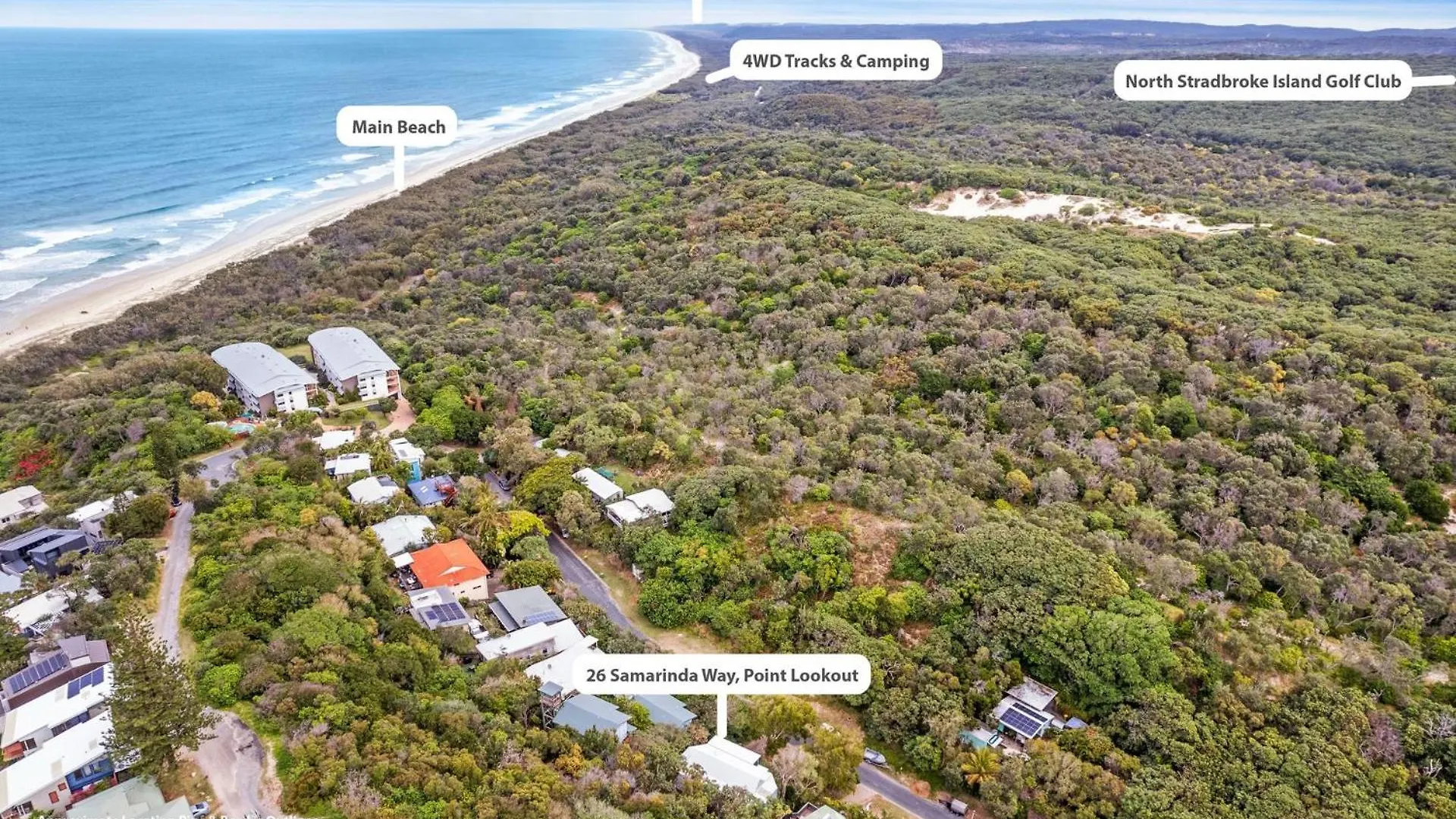 Beach Echoes By Discover Stradbroke Point Lookout 0*,